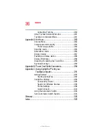 Preview for 36 page of Toshiba PQF10U-00K00H User Manual