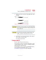 Preview for 103 page of Toshiba PQF10U-00K00H User Manual