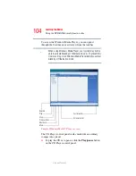 Preview for 104 page of Toshiba PQF10U-00K00H User Manual