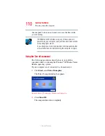 Preview for 110 page of Toshiba PQF10U-00K00H User Manual