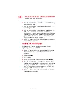 Preview for 230 page of Toshiba PQF10U-00K00H User Manual