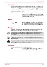 Preview for 17 page of Toshiba PQX31U-00U00C User Manual