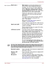 Preview for 46 page of Toshiba PQX31U-00U00C User Manual