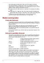 Preview for 4 page of Toshiba PTM70U-00C007 User Manual