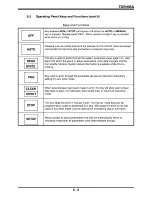 Preview for 28 page of Toshiba Q-Flowsaver II Operation Manual