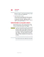 Preview for 48 page of Toshiba Qosmio E15 User Manual