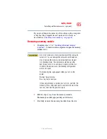 Preview for 65 page of Toshiba Qosmio E15 User Manual