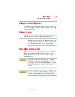 Preview for 67 page of Toshiba Qosmio E15 User Manual