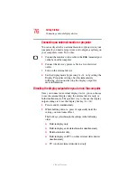 Preview for 76 page of Toshiba Qosmio E15 User Manual