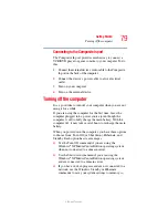 Preview for 79 page of Toshiba Qosmio E15 User Manual