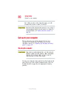 Preview for 80 page of Toshiba Qosmio E15 User Manual