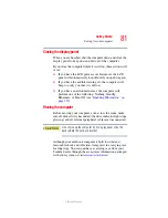 Preview for 81 page of Toshiba Qosmio E15 User Manual