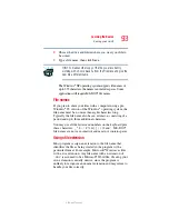 Preview for 93 page of Toshiba Qosmio E15 User Manual