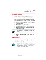 Preview for 95 page of Toshiba Qosmio E15 User Manual