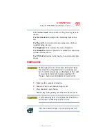 Preview for 99 page of Toshiba Qosmio E15 User Manual