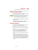 Preview for 103 page of Toshiba Qosmio E15 User Manual