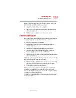 Preview for 123 page of Toshiba Qosmio E15 User Manual