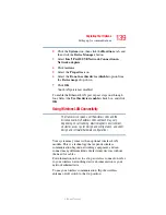 Preview for 139 page of Toshiba Qosmio E15 User Manual