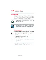 Preview for 148 page of Toshiba Qosmio E15 User Manual