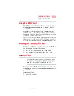 Preview for 151 page of Toshiba Qosmio E15 User Manual