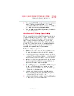 Preview for 219 page of Toshiba Qosmio E15 User Manual