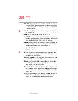 Preview for 298 page of Toshiba Qosmio E15 User Manual