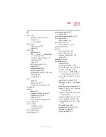 Preview for 311 page of Toshiba Qosmio E15 User Manual