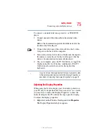 Preview for 75 page of Toshiba Qosmio G35-AV650 Series User Manual