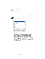 Preview for 102 page of Toshiba Qosmio G35-AV650 Series User Manual