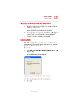 Preview for 235 page of Toshiba Qosmio G35-AV650 Series User Manual