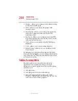 Preview for 244 page of Toshiba Qosmio G35-AV650 Series User Manual