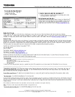 Preview for 2 page of Toshiba Qosmio X505-SP8130 Manual