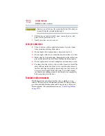 Preview for 112 page of Toshiba R700-S1310 User Manual