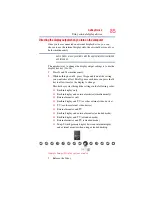 Preview for 85 page of Toshiba R830-Landis User Manual