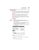 Preview for 107 page of Toshiba R830-Landis User Manual