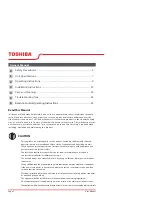 Preview for 2 page of Toshiba RAC-WK0511CMU User Manual