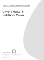 Toshiba RACPD1212CRRC Owner'S Manual & Installation Manual preview