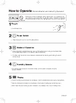 Preview for 25 page of Toshiba RAD-X200H Instruction Manual