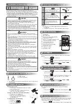 Preview for 4 page of Toshiba RAS-05BAVG-E Owner'S Manual