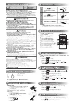 Preview for 12 page of Toshiba RAS-05BAVG-E Owner'S Manual