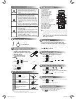 Preview for 2 page of Toshiba RAS-07BKV-A Owner'S Manual