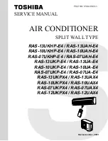 Preview for 1 page of Toshiba RAS-07UA-E4 Service Manual