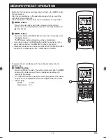 Preview for 17 page of Toshiba RAS-07UAH-E Owner'S Manual