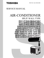 Preview for 1 page of Toshiba RAS-07YA-E Service Manual