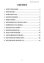 Preview for 2 page of Toshiba RAS-10BAV-E1 Service Manual