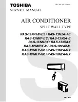 Toshiba RAS-10N2A-HX Service Manual preview