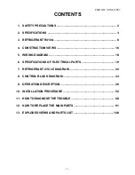 Preview for 2 page of Toshiba RAS-10N3AVR-E Service Manual