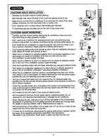 Preview for 5 page of Toshiba RAS-10YAV-E Owner'S Manual