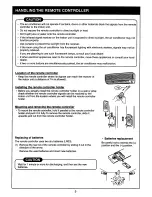 Preview for 8 page of Toshiba RAS-10YAV-E Owner'S Manual