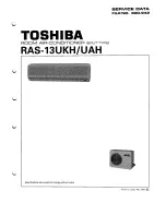 Preview for 1 page of Toshiba RAS-13UKH/UAH Manual